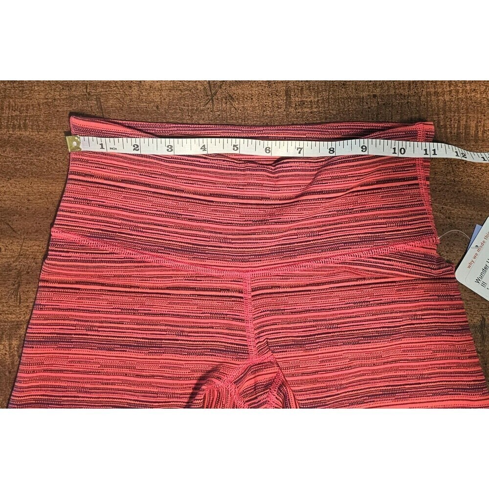 Lululemon Wunder Under Crop III Size 2 NWT Luon Yoga Mid Rise Cyber Juice Boom - Picture 8 of 9